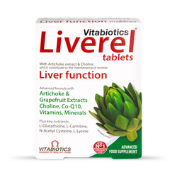 Vitabiotics Liverel 60 Tablets
