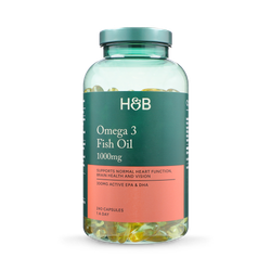 Holland & Barrett Omega 3 Fish Oil 1000mg 240 Capsules