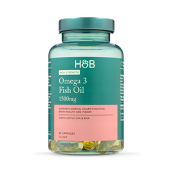 Holland & Barrett Omega 3 Fish Oil 1500mg 60 Capsules