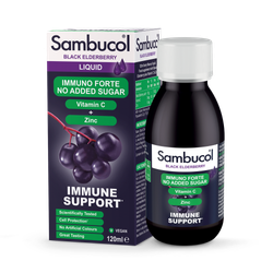 Sambucol Immuno Forte No Added Sugar Black Elderberry Formula 120ml