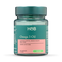 Holland & Barrett Vegan Omega 3 Oil 500mg 30 Capsules