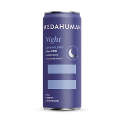 Medahuman Night Superblend Cherry & Hibiscus CBD Drink 250ml
