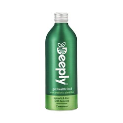 Deeply Gut Health Food With Prebiotic Plant Fibre Spinach & Kiwi With Seaweed 65ml