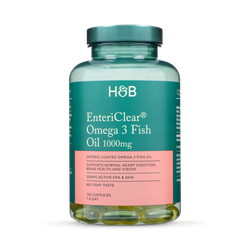 Holland & Barrett Enteric Coated Omega 3 Fish Oil 1000mg 120 Capsules