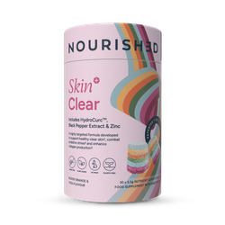 Nourished Skin+ Clear Nutrient Stacks 30 Gummies