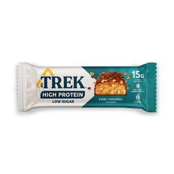 Trek High Protein Choc Caramel Protein Bar 55g