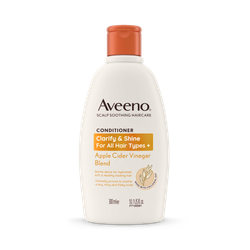 Aveeno Haircare Clarify And Shine+ Apple Cider Vinegar Conditioner 300ml