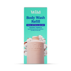 Wild Fresh Cotton & Sea Salt Body Wash Refill 300ml