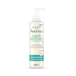 Aveeno Face Calm+Restore Nourishing Oat Cleanser 200ml
