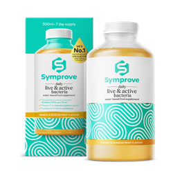 Symprove Daily Live & Active Bacteria Mango & Passion Fruit Flavour Water Based Food Supplement 500ml