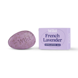 Wild French Lavender Exfoliating Soap Bar 125g