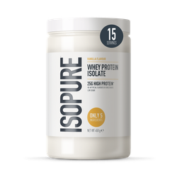 Isopure Whey Protein Isolate Vanilla 435g
