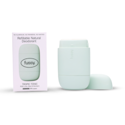 Fussy Refillable Natural Deodorant Tropic Tonic Starter Pack