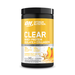 Optimum Nutrition Clear Whey Protein Isolate + Collagen Fruit Ice Tea 240g