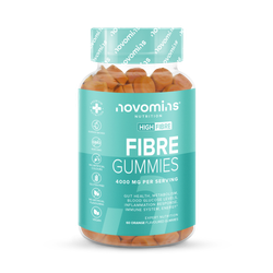 Novomins Fibre 4000mg Inulin Orange Flavoured 60 Gummies