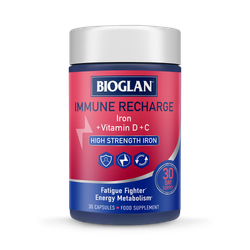 Bioglan Immune Recharge Food Supplement 30 Capsules