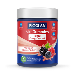 Bioglan Vitagummies Iron & Vitamin C Berry Flavour 30 Gummies