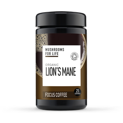 Mushrooms For Life Organic Lion's Mane Focus Coffee 75g