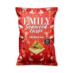Emily Sriracha Seaweed Crisps 50g