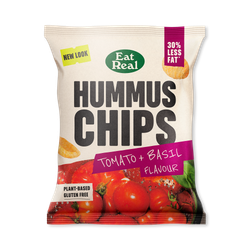 Eat Real Tomato & Basil Hummus Chips 45g