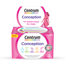 Centrum Conception Vitamins 30 Tablets