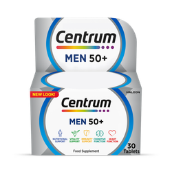 Centrum Men 50+ Multivitamins & Minerals 30 Tablets