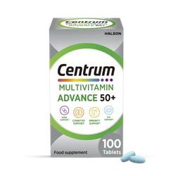 Centrum Advance 50+ Multivitamins & Minerals 100 Tablets