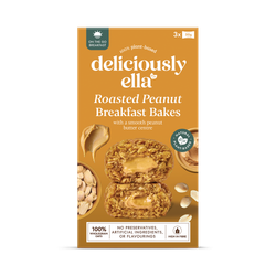 Deliciously Ella Roasted Peanut Breakfast Bakes 3x 50g