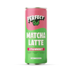 Perfectted Oat Matcha Latte Strawberry 250ml