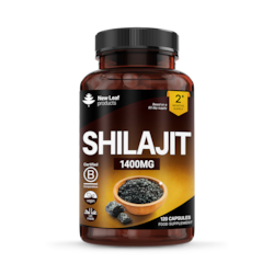 New Leaf Products Shilajit Capsules 120 Capsules