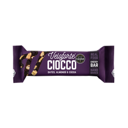 Veloforte Ciocco Dates, Almonds & Cocoa Bar 55g
