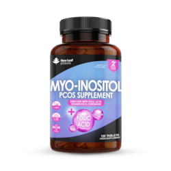 New Leaf Products Myo Inositol Capsules 120 Capsules