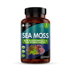 Icelandic Sea Kelp Tablets - 5000MG High Strength - Thyroid & Metabolic Support - ECO-VITS Brand