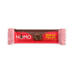 Nomo Plant Powered Salted Popcorn Chocolate Bar 32g
