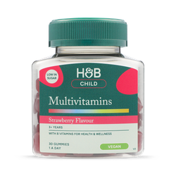 Holland & Barrett Kids Multivitamins Strawberry Flavour 30 Gummies