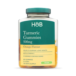 Holland & Barrett Turmeric Orange Flavour 60 Gummies