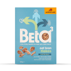 Mornflake Beta3 Oatbran Flakes Original 500g