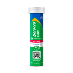 Berocca Mind Effervescent Tablets Berry 15 Tablets