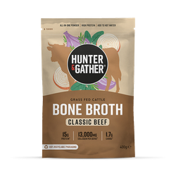 Hunter & Gather Foods Instant Bone Broth Classic 400g