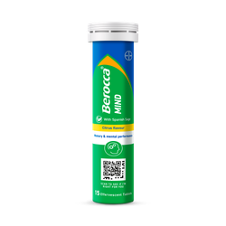 Berocca Mind Effervescent Tablets Citrus 15 Tablets