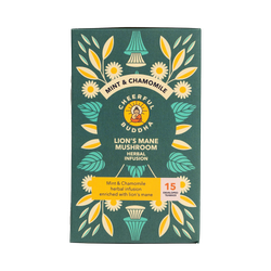 Cheerful Buddha Lion's Mane Mint & Chamomile Tea 15 Tea Bags