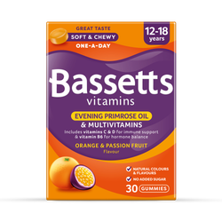 Bassetts Vitamins 12-18 EPO Orange & Passion Fruit 30 Gummies