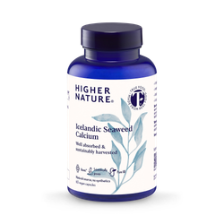 Icelandic Seaweed Calcium - 260mg - Dairy-Free - 60 Vegan Capsules