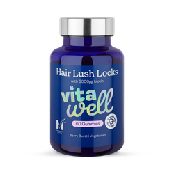 Vitawell Hair Lush Locks Gummies 60s