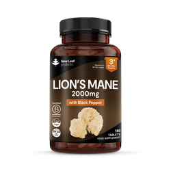 New Leaf Products Lions Mane Tablets 180 tablets