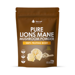 New Leaf Products Lions Mane Mushroom Powder 150g