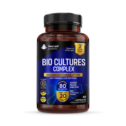 New Leaf Products Bio Cultures Complex Capsules 60 capsules