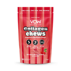 Vow Nutrition Collagen Chews Cherry