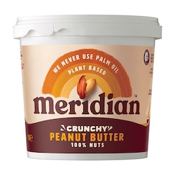Meridian Natural Crunchy Peanut Butter 1kg