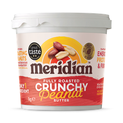 Meridian Natural Crunchy Peanut Butter 1kg